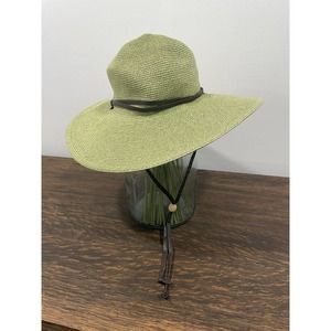 NWT San Diego Hat Company Packable Paper Braid UPF 50+